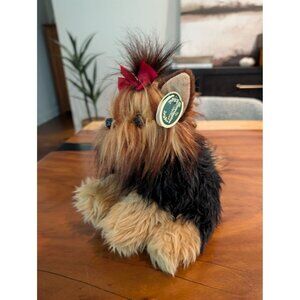 Plush Toy Yorkie Yorkshire Terrier 12” Dog 2006 Realistic Bearington Collection